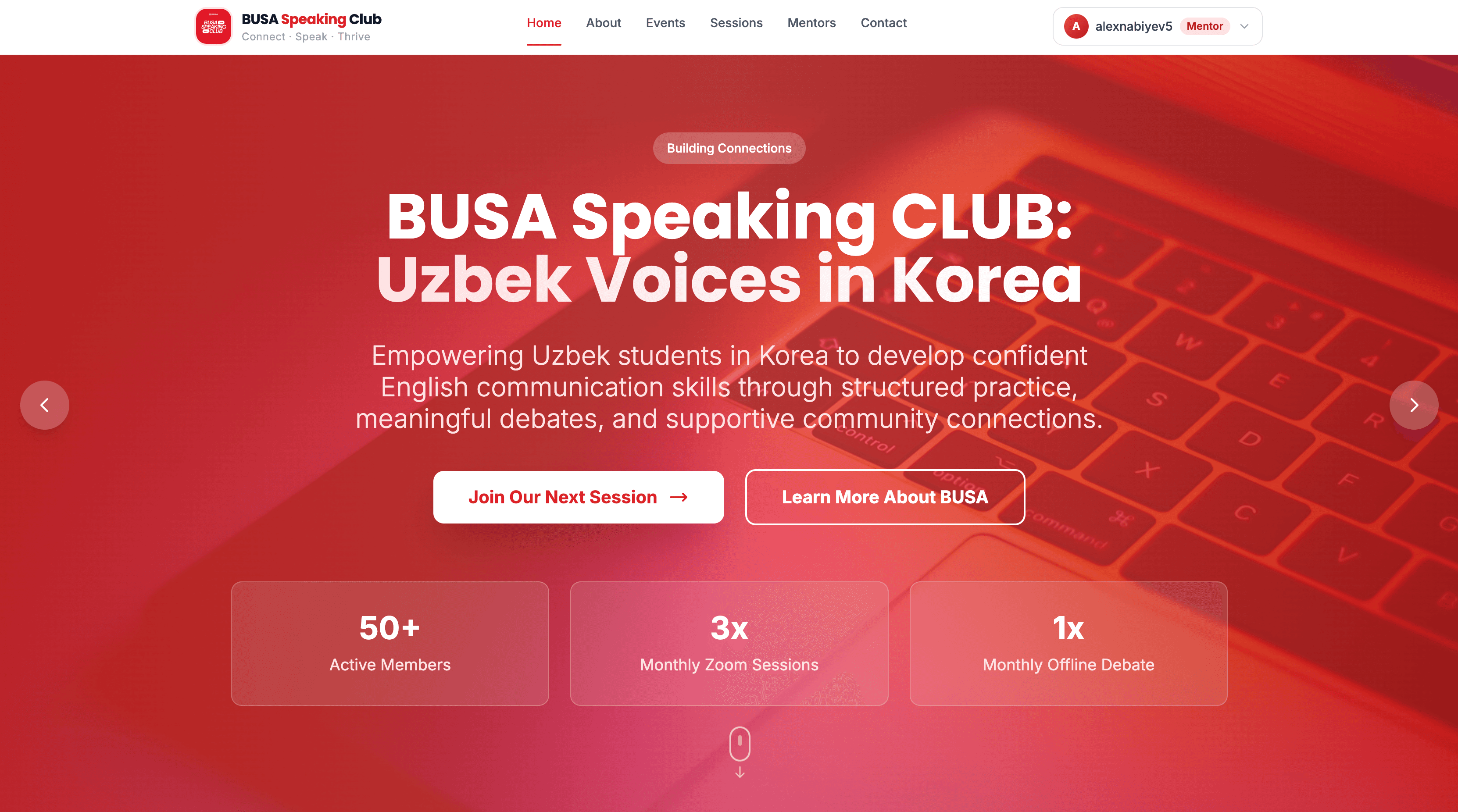 BUSA Speaking Club screenshot