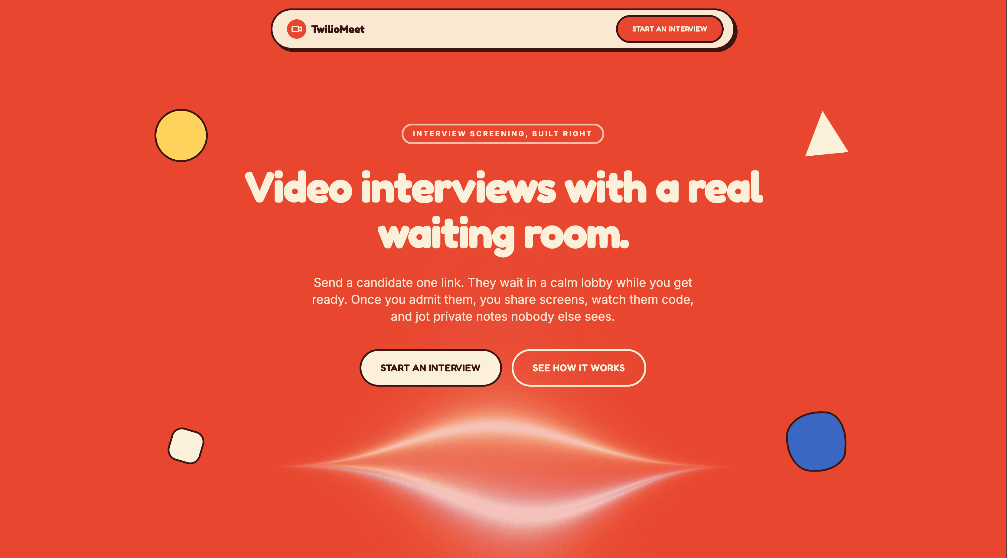 TwilioMeet screenshot